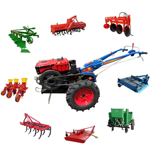 Mini Power Tiller and 18hp Walking Tractor 8-22hp Engine Power Tiller Hand Walking Tractor - Product Image 1