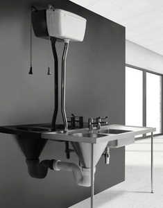 Lavabo de acero inoxidable quirúrgico para Hospital, <span class=keywords><strong>lavamanos</strong></span> a mano, personalizado, grado 304, 316 - Product Image 5