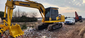 Komatsu PC 160 Excavadora hidráulica sobre orugas PC200 PC210 en buenas condiciones precio barato en stock para la venta - Product Image 2