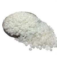 Flocons de cire de soja 100% naturelle pure pour la fabrication de bougies sans fumée, matière première artisanale, vente en gros 25kg