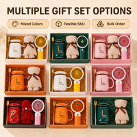 Coffret Cadeau d'Affaires : Panier Cadeau Spa avec Tasse en Céramique, Serviette Douce et Ventilateur Pratique pour Femmes – Idéal pour Événements et Cadeaux Promotionnels