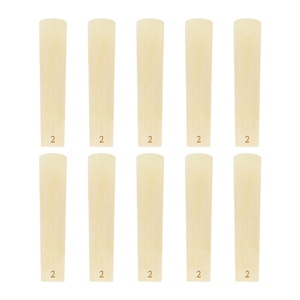 Cañas para Saxofón SLADE, Paquete de 10 Cañas para Saxofón <span class=keywords><strong>Alto</strong></span>, Sonido Rico para Principiantes y Profesionales, Kit de Cañas para Saxofón <span class=keywords><strong>2</strong></span> - Product Image 1