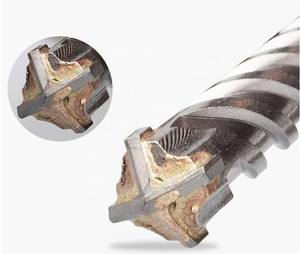 Bosch — <span class=keywords><strong>foret</strong></span> pour le <span class=keywords><strong>béton</strong></span>, 160 200 350mm, alliage en acier de tungstène avec poignée ronde et poignée carrée 5-25mm SDS PLUS - Product Image 5