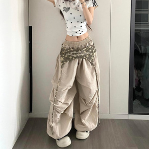 <span class=keywords><strong>Pantaloni</strong></span> <span class=keywords><strong>Cargo</strong></span> da Donna Estivi Sottili per Danza Jazz e Top Abbinati, <span class=keywords><strong>Pantaloni</strong></span> <span class=keywords><strong>Cargo</strong></span> a Gamba Larga - Product Image 6