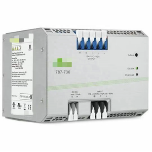 ใหม่ PLC ของแท้ แหล่งจ่ายไฟแบบสวิตช์โหมด 220V ระบบควบคุมอุตสาหกรรม Wagoo 787-736 โมดูลดิจิตอล - Product Image 6
