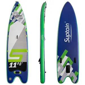 2023 SOHO nuevo diseño resina epoxi personalizado madera Stand Up inflable standup Paddle boarding