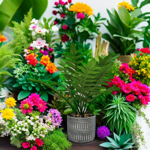 Ensemble de fleurs d'<span class=keywords><strong>orchidée</strong></span> artificielles en céramique émaillée de conception européenne en gros pour la maison, le centre commercial, le jardin, utilisation au sol, emballé en carton - Product Image 3