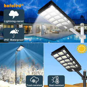 8000W siêu sáng lớn tất cả trong một hoàng hôn đến bình minh 800000lm ánh sáng mặt trời IP65 tích hợp ngoài trời không thấm nước năng lượng mặt trời dẫn ánh sáng đường phố - Product Image 4