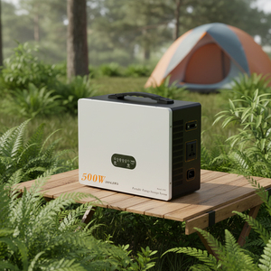 Prix d'usine OEM Station d'alimentation portable 500W 1004,8Wh avec batterie LiFePO4 monocellulaire et générateur solaire avec entrée solaire 300W - Product Image 5