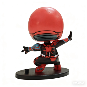 迪華OEMカスタムメイド3DプリントPVCミニアクションフィギュアモデル漫画風アニメアクションフィギュア - Product Image 2