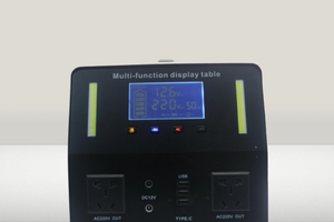 Chất lượng cao 800wh di động năng lượng mặt trời Trạm điện khẩn cấp hệ thống Pin lưu trữ năng lượng cao cung cấp điện - Product Image 2