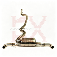 Système d'échappement en acier inoxydable 304 pour BMW Série 4 F32 F33 F36 G22 418I 420I 425I 428I 430I 2.0T