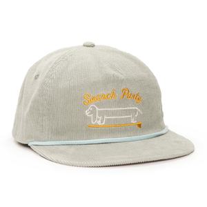 Casquettes Snapback non structurées personnalisées à 5 panneaux avec logo brodé et cordon en velours côtelé - Product Image 3