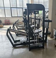 Équipement de musculation commercial : Machine de presse à jambes assise à charge guidée pour l'entraînement de la force des jambes