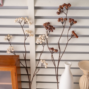 MW25345 <span class=keywords><strong>Fleurs</strong></span> artificielles, baies en spray, faux baies, bricolage, centres <span class=keywords><strong>de</strong></span> table floraux, décoration <span class=keywords><strong>de</strong></span> cuisine, mariage, maison - Product Image 2