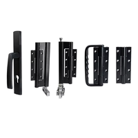 Pvc Piste Accessoires Double Dans Charnières De Roue Bi Rouleau Intérieur Noir Porte Pliante Fenêtre Upvc Be Charnière De Porte