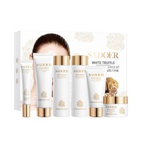 Ensemble de soins de la peau en gros Sérum hydratant éclaircissant raffermissant Biologique Naturel Kit de soins de la peau du visage à la truffe blanche