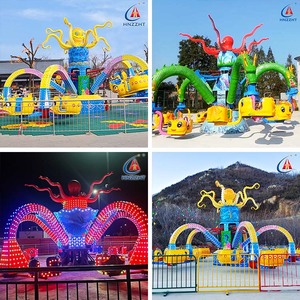 Presa di fabbrica nuovo stile <span class=keywords><strong>Super</strong></span> <span class=keywords><strong>Swing</strong></span> Ride grande polpo acciaio in fibra di vetro per trampolino al coperto parchi all'aperto - Product Image 4