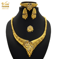 Akrilik kelebek Acero Inoxidable Joyeria Bijoux aksesuarları bayan Aaa zirkon Dubai mücevher seti