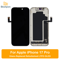 Repuesto de Pantalla OLED para iPhone 17 Pro, Reemplazo de Cristal, Reacondicionado, Panel y Circuito Integrado Originales, Grado A