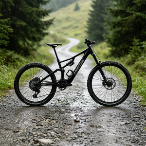 Vélo tout-terrain à suspension intégrale Amflow PX Carbon Avinox M2S avec cadre à déplacement de 160 mm, équipé d'un écran 2 pouces 800 nits - Product Image 3