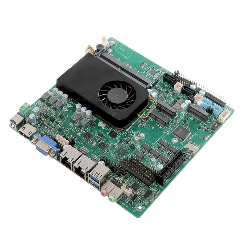 Industriaマザーボード (PC用) Intel11th Gen Tiger Lake i7マザーボードI7-11390H * DDR4 64GB LVDS 6 * Com Mini Itxマザーボード