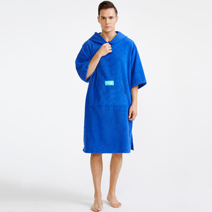 Peignoir à manches imprimées Absorbant à séchage rapide natation peignoir coupe-vent <span class=keywords><strong>Cape</strong></span> à capuche <span class=keywords><strong>adulte</strong></span> Les hommes peuvent porter une <span class=keywords><strong>cape</strong></span> <span class=keywords><strong>de</strong></span> serviette <span class=keywords><strong>de</strong></span> <span class=keywords><strong>bain</strong></span> - Product Image 4