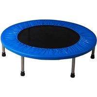 Hiqh qualité Mini trampoline de saut d'intérieur en plein air enfants et adultes perte de poids exercice Fitness 40 pouces trampoline de saut