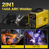 HAXIAOER ARC-140 140A Poste à souder onduleur IGBT 110V Portable 2-en-1 MMA Lift TIG Arc avec démarrage à chaud et anti-adhérence