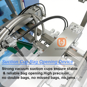 Machine <span class=keywords><strong>d</strong></span>'emballage automatique pour sachets préformés à fermeture éclair et rubans correcteurs - Product Image 4