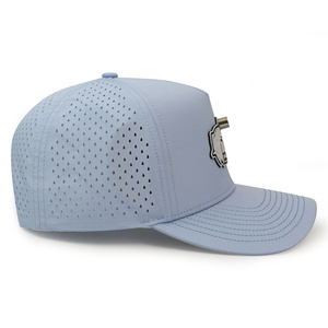 หมวกกอล์ฟแห้งเร็วกันน้ำติด5แผงสำหรับติดด้านหลังมีแม่เหล็กติดด้านหลังเป็นรูปปลาแผ่นยางติดโลโก้ - Product Image 4