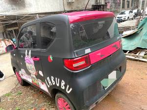 Voiture très économique <span class=keywords><strong>2021</strong></span> Wuling Hongguang MINI EV Macaron Sandwich Edition 120km Lithium Ternaire Automatique Prix Abordable - Product Image 4