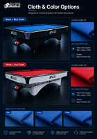 Table de billard américaine en bois massif de haute qualité, moderne et personnalisée, avec plateau en ardoise, 9 pieds, durable pour une utilisation en compétition