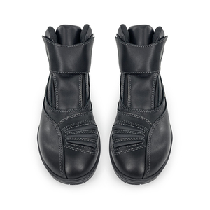 HPS007 Bottes imperméables en cuir de vachette pour moto de tourisme, imperméables et respirantes, chaussures de sécurité - Product Image 5