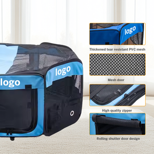 Vente en gros de chenil d'exercice pliable pour animaux de compagnie tente amovible intérieur extérieur chat chien parc portable stylos de jeu pour animaux de compagnie <span class=keywords><strong>cage</strong></span> pour chien - Product Image 2