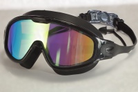 Nouvelles lunettes de natation design pour adultes avec bouchons d'oreilles, réglables, pour femmes et hommes