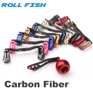 Accesorio de Modificación para Carrete de Pesca con Empuñadura de Fibra de Carbono, Herramienta de Pesca Ligera y Duradera - Product Image 3