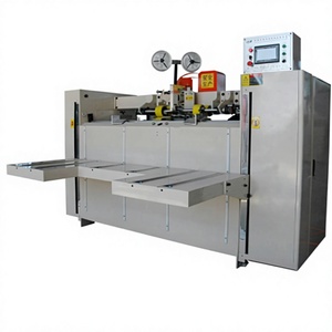 Agrafeuse semi-automatique pour boîtes en carton ondulé, machine à agrafer et à emballer les cartons - Product Image 1