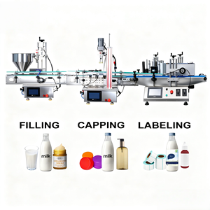 Mini Machine de remplissage automatique cosmétiques jus miel pâte liquide remplissage bouchage Machine de cachetage Production doublure petite entreprise - Product Image 2