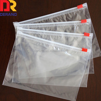Sacs à glissière transparents en LDPE imprimés sur mesure, de qualité alimentaire, avec valve refermable pour l'emballage de chaussures, vêtements, chaussettes, fourrures