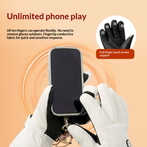 Gants chauffants rechargeables par USB, design coupe-vent et chaud, pour le ski <span class=keywords><strong>d</strong></span>'hiver et les activités de plein air - Product Image 3