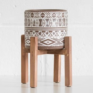 Indian Supplier Luxury Ceramic Planter <b>Pot</b> with Glazed Finish for Indoor Plants Home Decor and Gift Purpose Available For Sale - Product Image 5