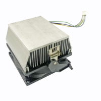 Ventilador Silencioso de 12VDC con Disipador de Calor para Computadoras de Escritorio, Servidores, PCB, PCBA, Chips AMD, AM, FM, FM2 e Intel para Oficina en Casa