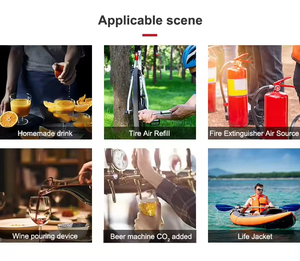 Nhà Máy Bán buôn giá chai khí carbon dioxide CO2 Xi lanh khí Soda nước nhà sản xuất sử dụng CO2 bể xi lanh - Product Image 5