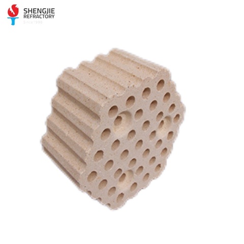 High Alumina Grid Brick Refractory Material for High Temperature Resistance Fire Brick Welding Processing Service Hot Sale