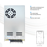 TBW-UV360-H AC DC SMPS PCB Board 48Volt 48V 7.5A 360W Alimentation à découpage pour Led UV Alimentation RV Compresseur d'air