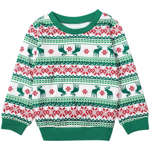 2026 NEW KJ 2024 Winter High Quality OEM/OEM 100% Cotton <strong>Jumper</strong> Custom Long Sleeve Pullover Knitted Family <strong>Christmas</strong> Sweater - Product Image 4