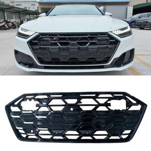 Parrilla Delantera de Alta Calidad para <span class=keywords><strong>Audi</strong></span> <span class=keywords><strong>A7</strong></span> C8, Actualización a S7 para los Modelos 2019, 2020, 2021, 2022, <span class=keywords><strong>2023</strong></span> y 2024 - Product Image 1
