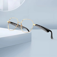 Lunettes Intelligentes Sans Fil BT 6.0 Audio Ouvert, Lunettes de Soleil Audio avec Réduction de Bruit ENC, Appels Mains Libres, Étanchéité IP67
