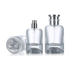 30ml 50ml 100ml Transparent Glass spray <b>Perfume</b> <b>bottle</b> Customized <b>Perfume</b> Packaging Cosmetics <b>Sample</b> With Spray Cap - Product Image 2